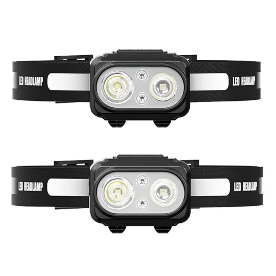 Outdoor Waterproof Rechargeable LED Headlamp with Motion Sensor