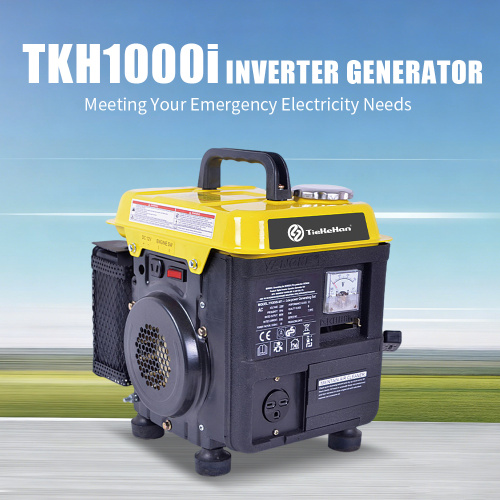Generador inversor de gasolina portátil de 1000W para respaldo en el hogar