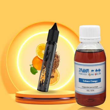 Tobacco orange concentrate e-cigarette flavors