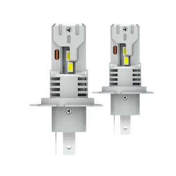 High Power 120W H4 LED Headlight Bulb with Good Heat Dissipation and Fan Design