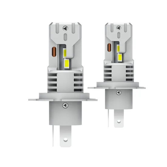 High Power 120W H4 LED Headlight Bulb with Good Heat Dissipation and Fan Design