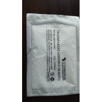 Прозрачная клейкая пленка из ПУ для применения в здравоохранении