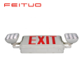 UL Listed LED emergency light combo exit sign