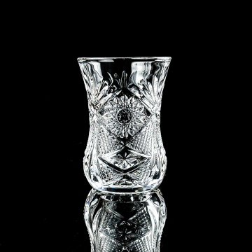 Factory Wholesale Hot Sale Modern Clear Embossed Drinking Glasses