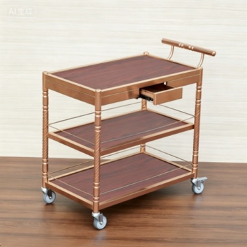 Efficient Mobile Cart for Restaurant Food Distribution