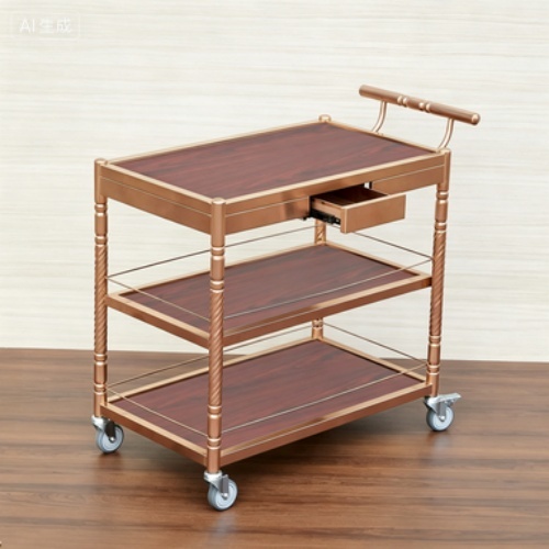 Efficient Mobile Cart for Restaurant Food Distribution