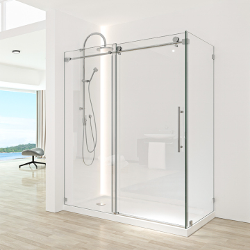 Customizable Stainless Steel Frameless Glass Shower Enclosure Manufacturer