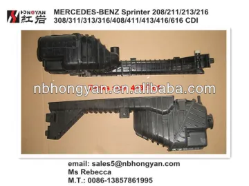 Sprinter Car radiator plastic tank for Mercedes-benz
