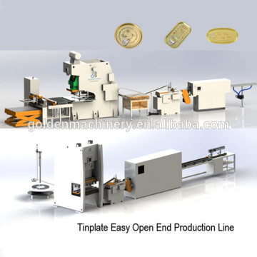 Easy Cap Łatwo otwierająca się maszyna do produkcji metalowych pokrywek