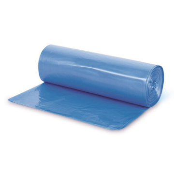 General Packaging blue 55 gallon garbage trash rubbish roll plastic bag