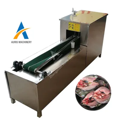 Automated Fish Processing Machine: Cutting, Scaling, and Cleaning for Commercial Fisheries
