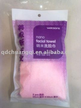 printed plastic packaging bag, towel packing bag