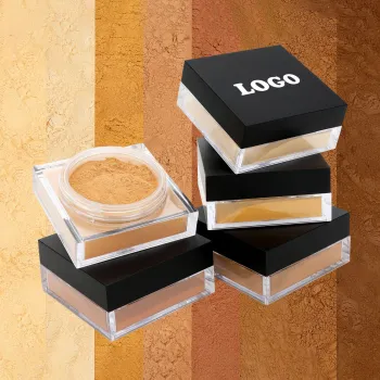 24H Wear Waterproof HD Makeup Loose Powder - Conceals Pores, Non-Caking, Mineral Formula