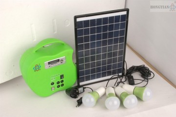 12v DC10w solar home light kit solar power station