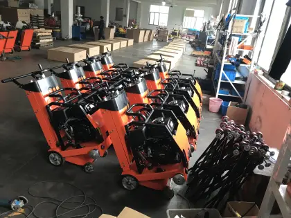 NEAT Husqvarna Factory Durable Concrete Floor Saw with Honda GX390 13HP
