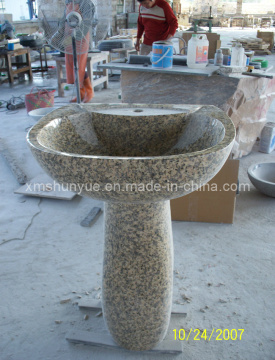 China Natural Rond Series Yellow Basin and Sinks