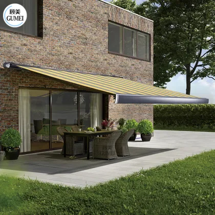 Heavy Duty 4m Retractable Awning for Outdoor Sunshade