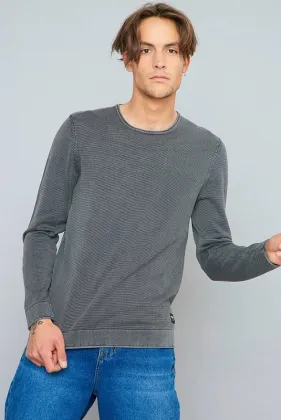 Men′s Pullover Garment Dye Vintage Sweatshirts Top