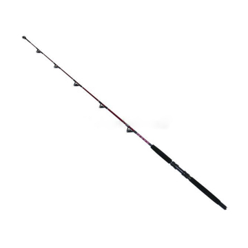 China Wholesale Custom Fiberglass Red Trolling Boat Fishing Rod 552