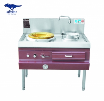 Full intake type gas stove