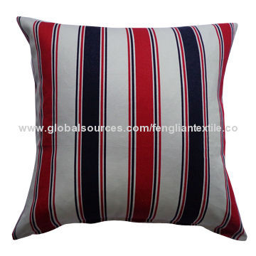 100% cotton stripe cushion cover