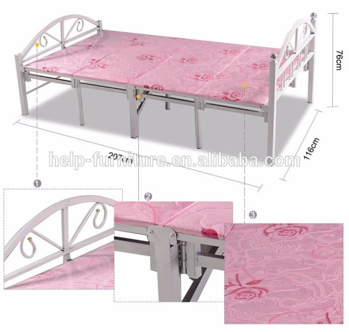 Asian style portable hospital bed