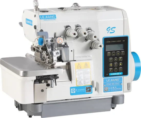 High speed step integrated computer overlock sewing machine