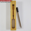 termometro digitale per barbecue termometro wireless per carne con denti blu 6 sonde con caricatore base in legno