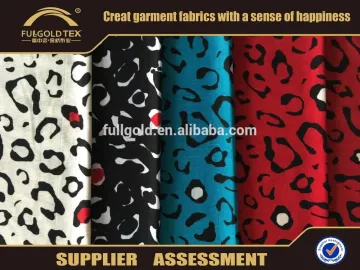2016 new fabric ITY fabric animal printed fabric in keqiao fullgold