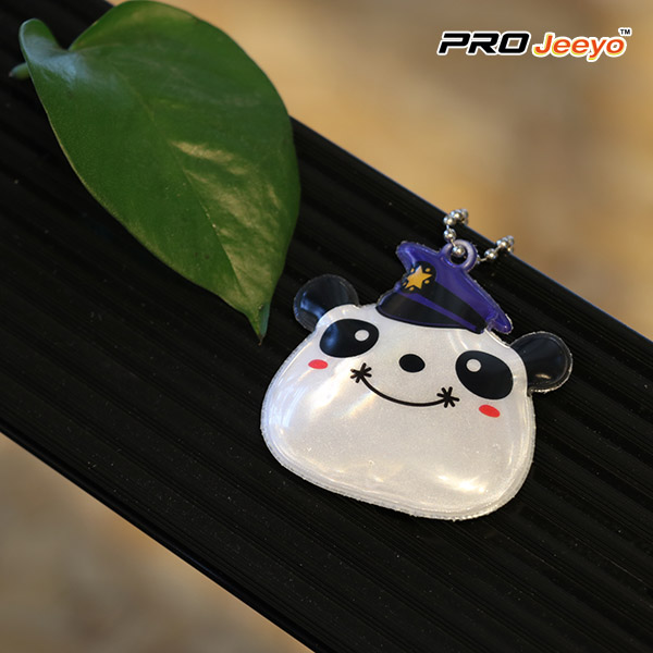 adore decorative wear cap panda bag pendant