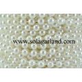 8/10/12 / 14MM Vintage Faux Brillant Blanc Perle Guirlande De Perles