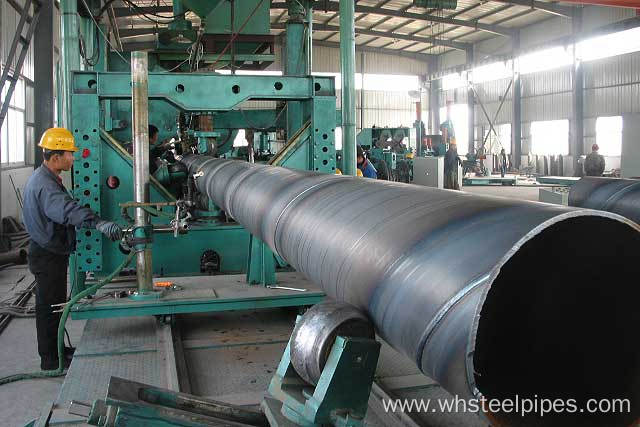 ASTM A252 GR3 SSAW Steel Pling Pipes/ Steel Piles