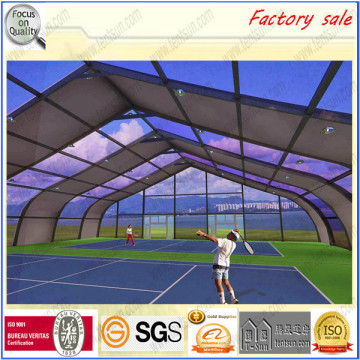 Good discount Curved Tennis court covers, tennis court tent