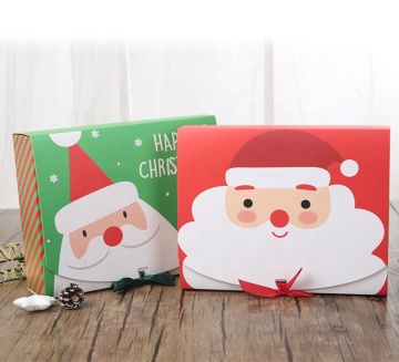 Custom Large Square Candy Boxes with Logo for Christmas Gifts