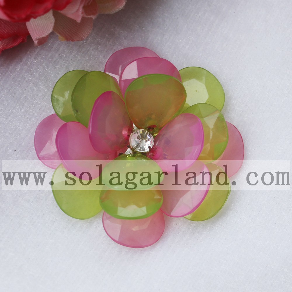 Handmade Artificial Bead Flowers