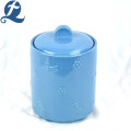 Popular storage jar ceramic cute food container sets