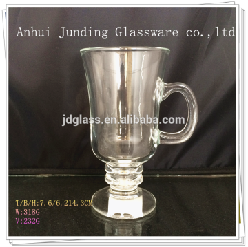 2016 hot selling Ireland coffee glass cup for water for resturant or family