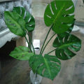 10pcs/pack L/M/S High Simulation Artificial Monstera Tropical Plant Leaf Home Party Office Store Decorations