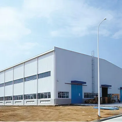 Prefabricated Steel Materials Storage Industrial Building