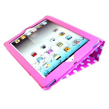 Leather Case for iPad, Smooth Texture, Combined with Unique Design