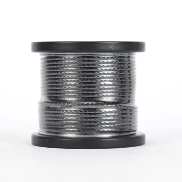 Plastic PVC coated stainless steel wire rope