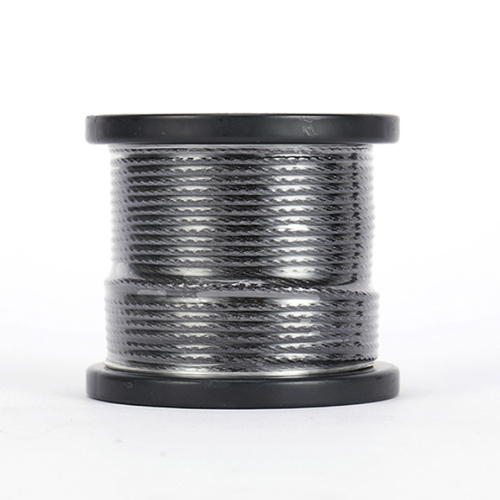 Black Oxide Treated Stainless Steel Wire Rope