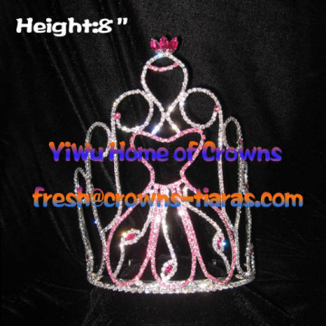 Alice Beauty Crystal Pageant Crowns