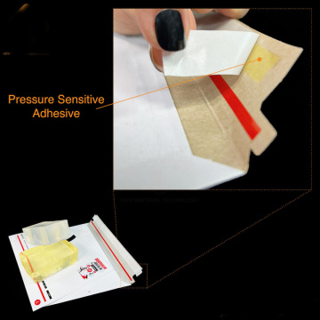Adhesives for paper courier bags