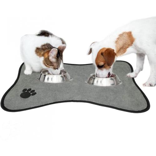 Microfiber Pet Food and Water Mat