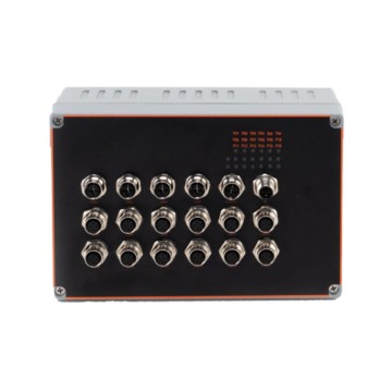 Hot Selling L2 16 Port PoE 10/100/1000 Managed Switch with QoS, STP/RSTP, SNMP, IP67, 4K, Full-duplex & Half-duplex