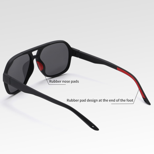 Rubberized Non-slip TR90 Sunglasses
