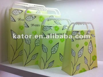 Leaf Non woven shopping bag gift bag
