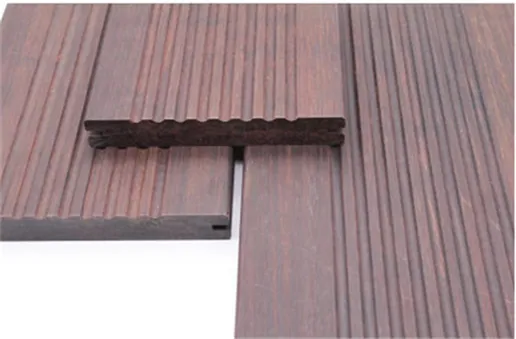 Environmental Friendly Dark Carbonized Bamboo Decking