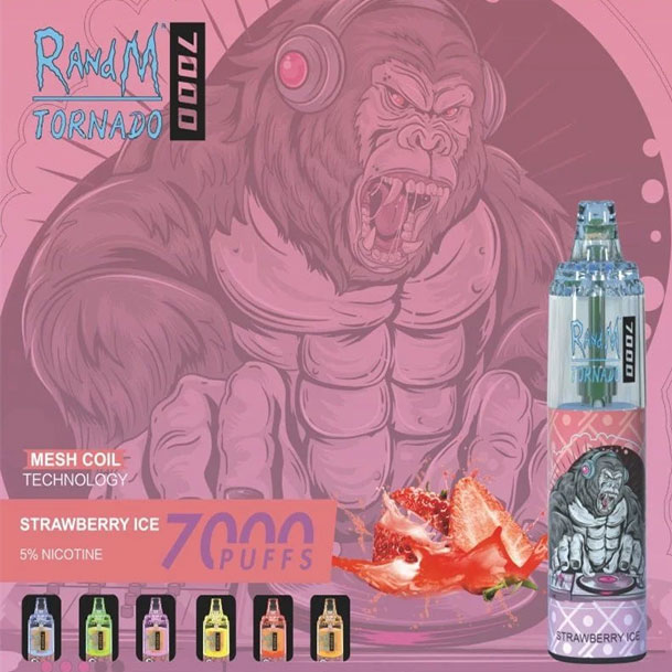 Toàn cầu thế giới bán buôn Randm Tornado 7000 vape